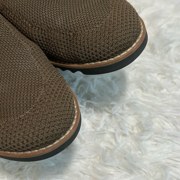 Loafers Eileen Fisher Lindy poly knit Loafer olive Women's size 8 - Picture 5 of 9